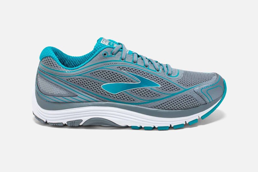 Brooks Damen Dyad 9 Laufschuhe Grau/Blau Sale 185-156932